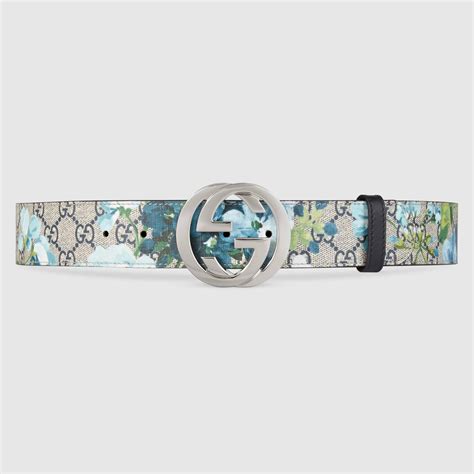 gucci belt flowers|gucci gg belt women.